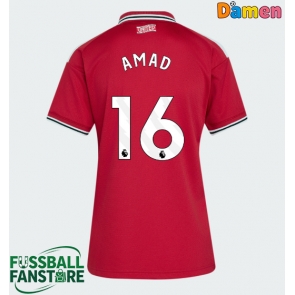 Manchester United Amad Diallo #16 Replik Heimtrikot Damen 2026-27 Kurzarm